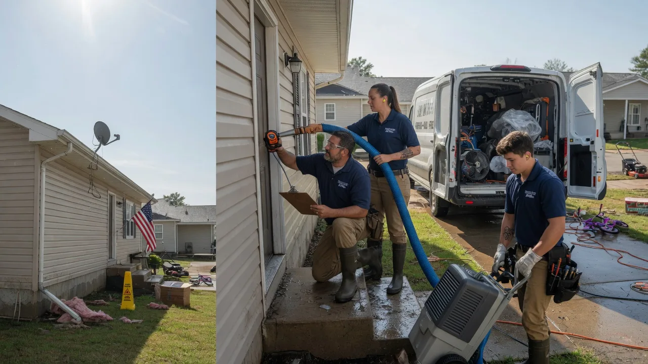 Ceiling Water Damage Restoration in Du Pont, GA near me